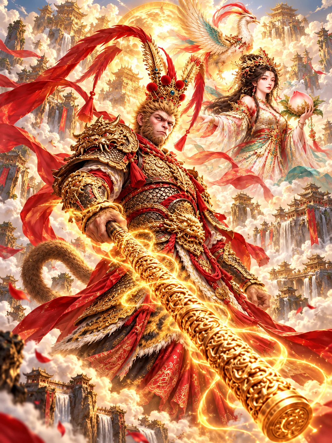 唤神之战官网宣传插画