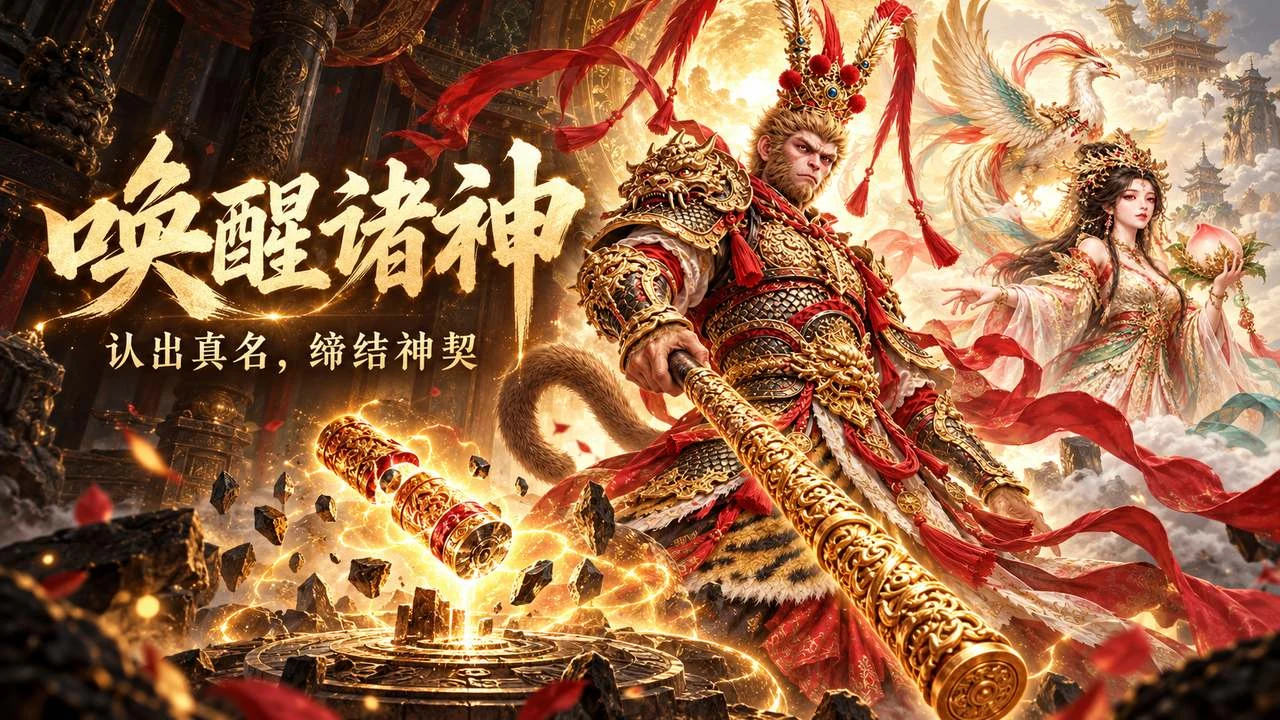 缔结神契推广插画